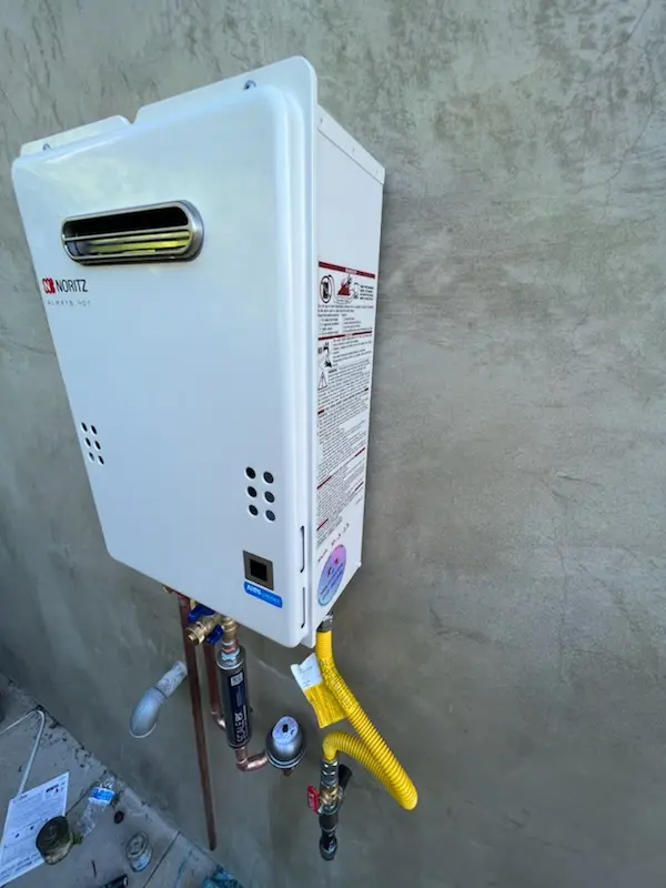 Tankless water heater installation for Broadway homes